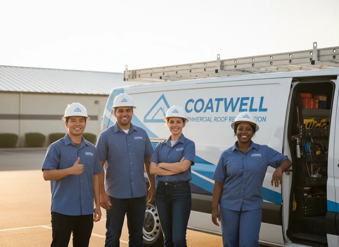 Commercial roof coating company in Patoka, IL